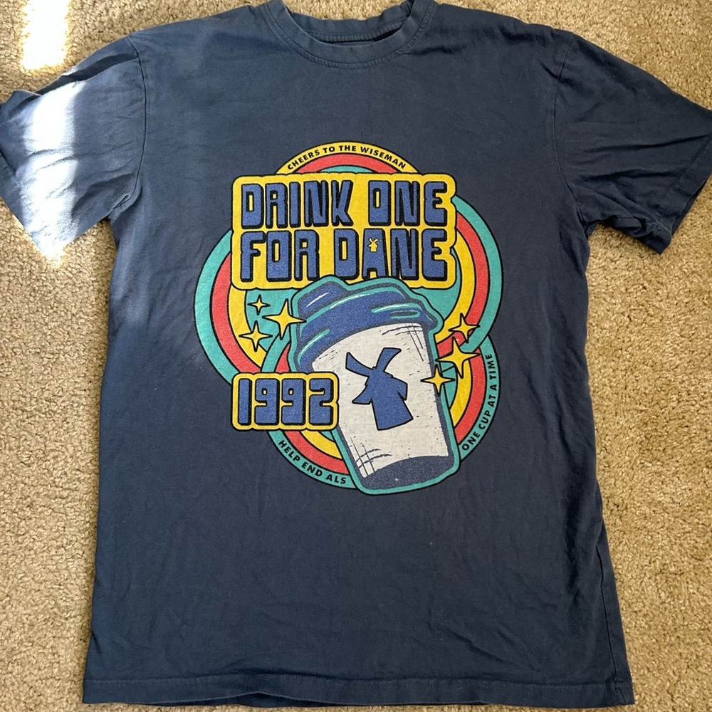 ‘Drink One for Dane’ Dutch Bros Graphic T-Shirt